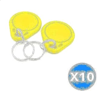 LinkNet SD3 RFID Key Chain (Yellow, 2724734630910) - 10 Pieces