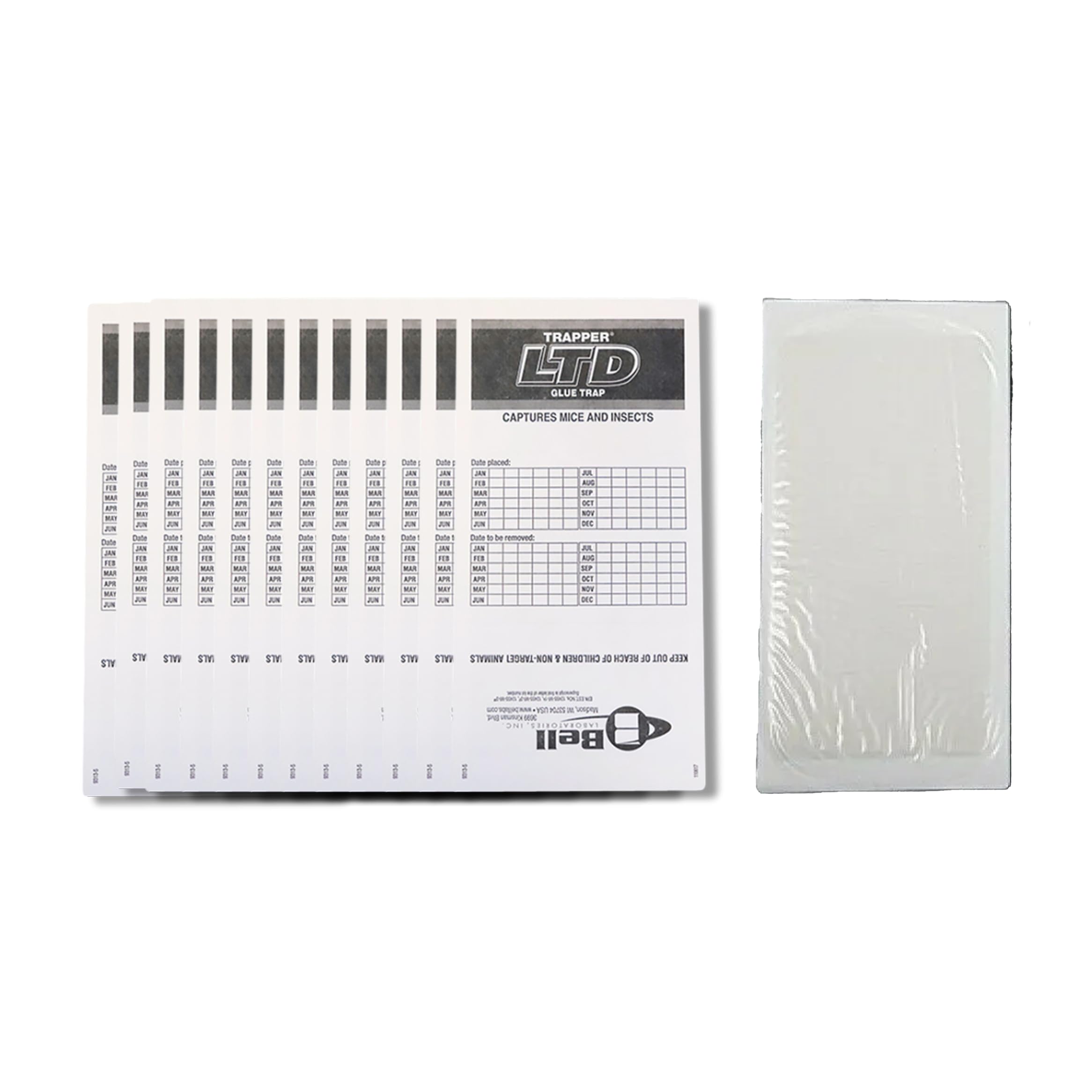 Amazon.com : Trapper LTD Mouse/Insect Glue Boards - CASE (72