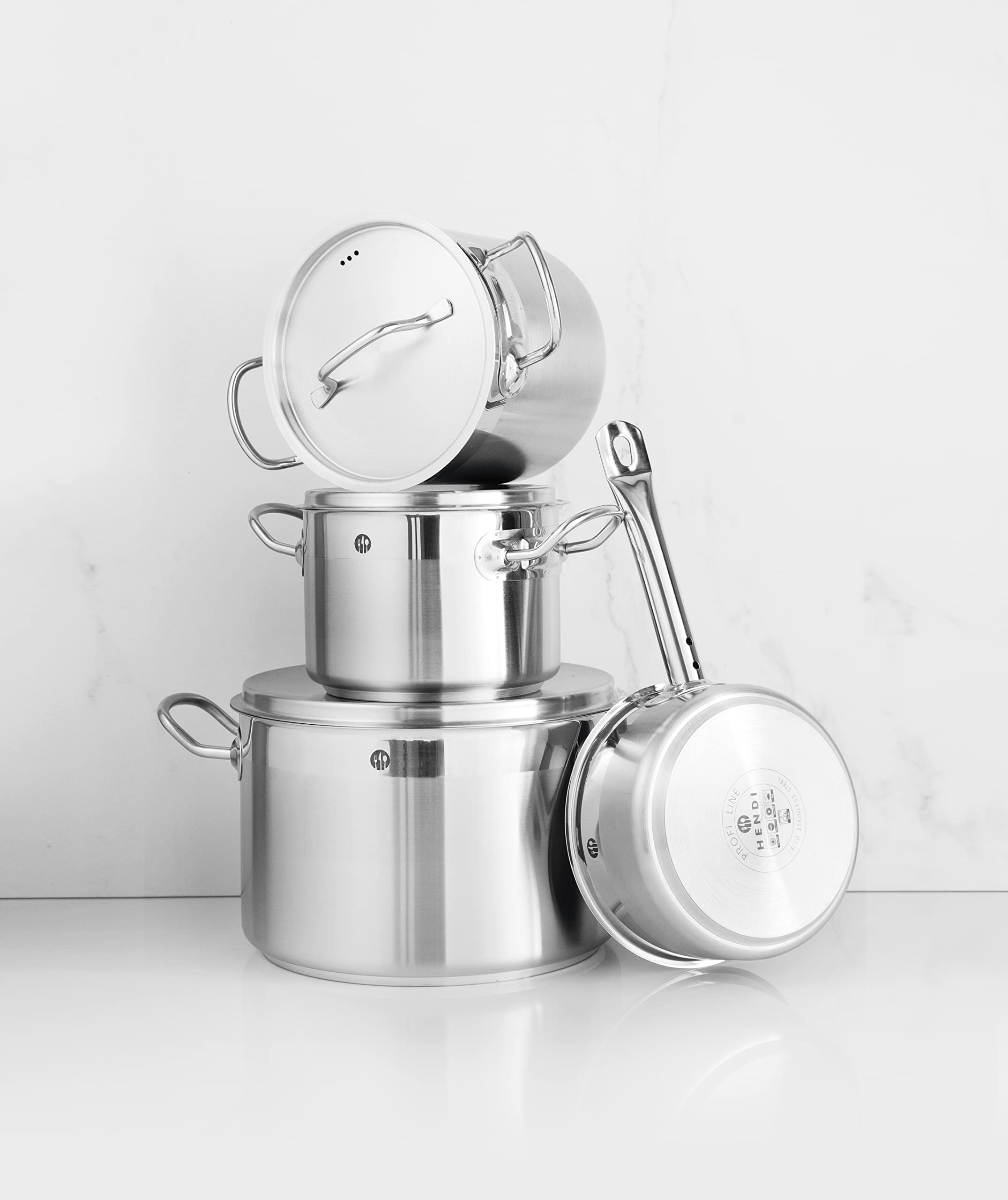 Image secondaire de Marmite HENDI 70L en Inox avec Couvercle à Vapeur