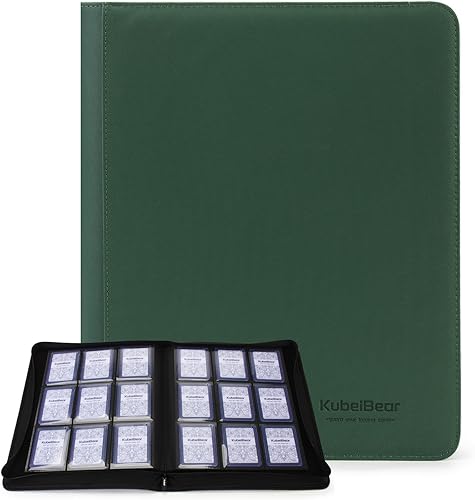 Miniatura 32 de Carpeta de tarjetas – Capacidad 720, tarjetero con cremallera para MTG, tarjetas deportivas y coleccionables – Almacenamiento sin ácidos, duradero y