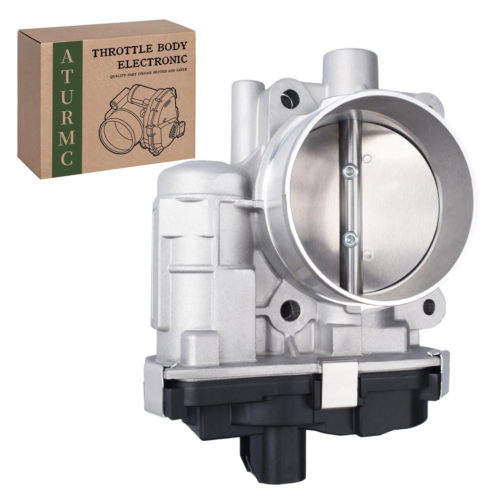 Corps d'accélérateur électronique S20050 - Assemblage compatible avec Chevrolet Express Silverado 1500 Malibu GMC Savana Sierra 1500 Pontiac G6 G8 Saturn Aura 3.6L 4.3L V6 - OEM # 977-313