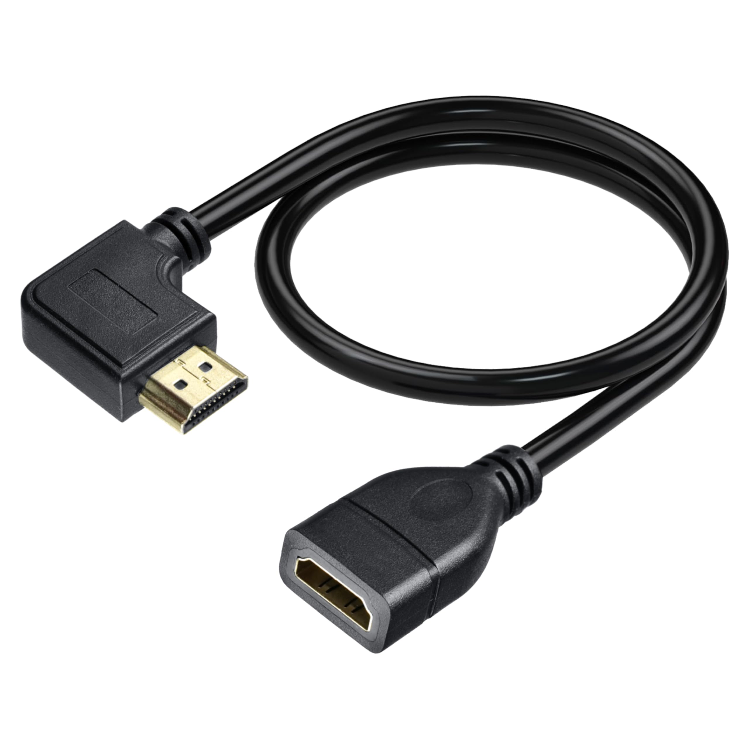 Storite 22cm High Speed Right Angle 90Degree HDMI Male to Female for Laptop/PC, LCD/LED TV (B07QFQQDN5) Amazon Price History, Amazon Price Tracker