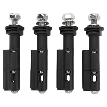 Mounting Pins for MaxTrax MKII LITE and Mini Recovery Traction Boards Theftproof Safety Mount Pins Set 17mm