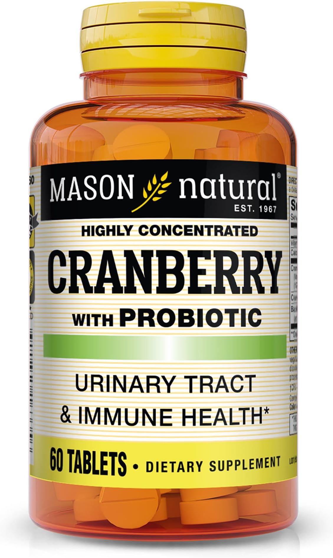 Cranberry with Probiotic, 2 Month Supply, Highly Concentrated, ...