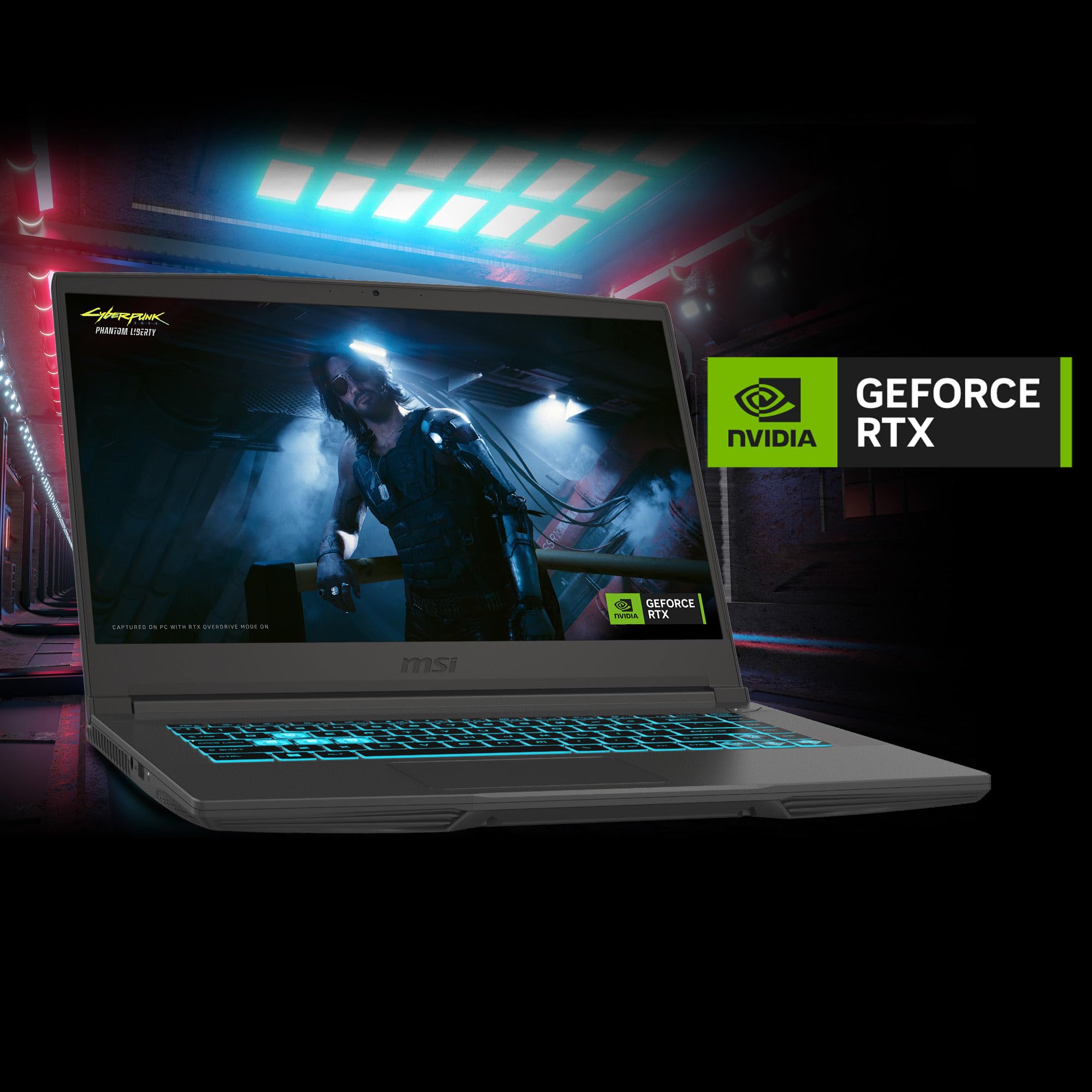 MSI Thin 15 B13VE-1697CA 15.6" 144Hz Gaming Laptop Intel® Core™ i5-13420H RTX 4050 16GB 512GB NVMe SSD Win11