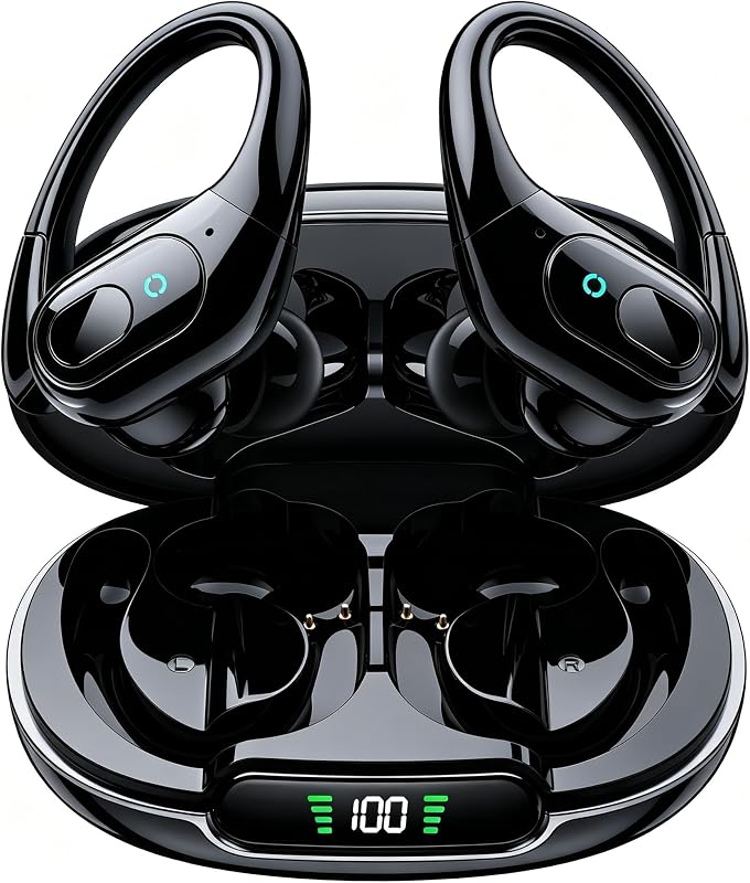 occiam Active Noise Cancelling Earbuds Wireless Bluetooth Headphones
