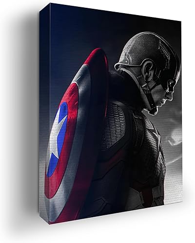 Miniatura 155 de MAVIS PRINT Dead Poool - Decoración de pared Marval de 12 x 16 pulgadas, impresión HD y marco de madera, decoración moderna de pared para Annt