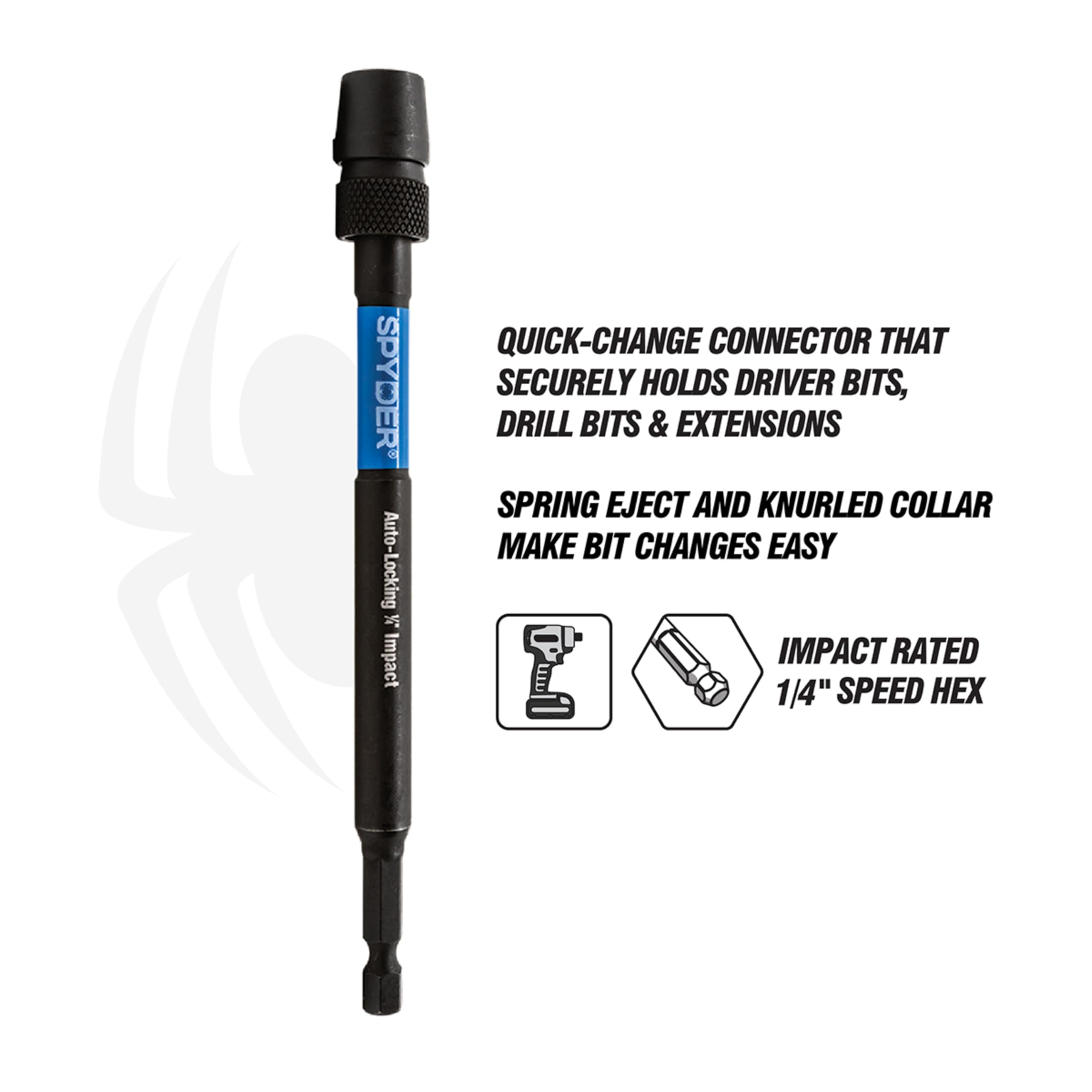 SPYDER スパイダー
フルオープンパンツ Spyder 12-inch Dual Hex8 and Hex10 Locking Hole Saw