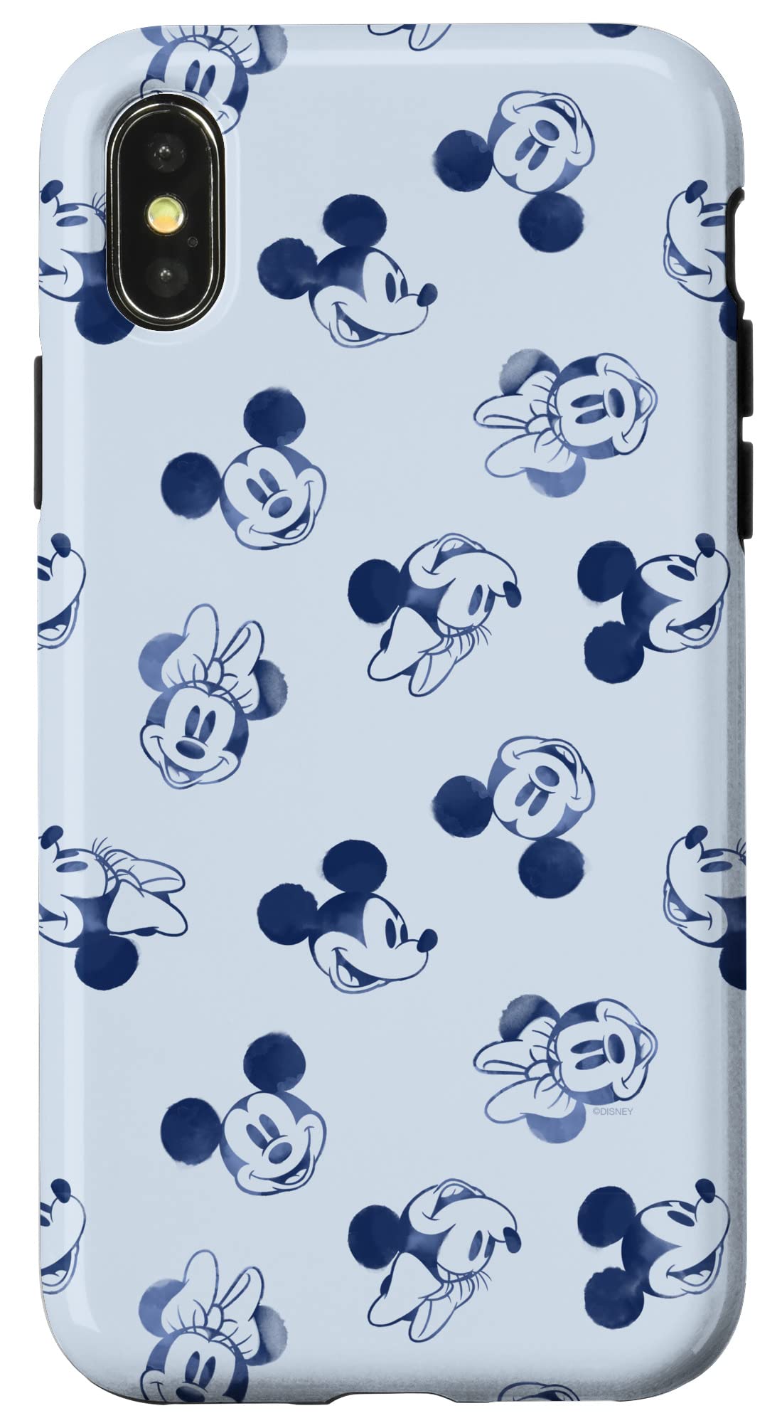Coque iPhone X XS Disney Mickey Minnie idée cadeau anniversaire Noël