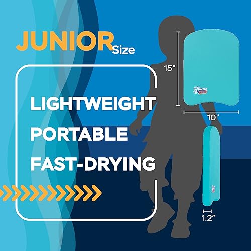 Miniatura 85 de Sunlite Sports Tabla de natación - Talla única - Una gran ayuda de entrenamiento para niños y adultos 9.2) Junior Red