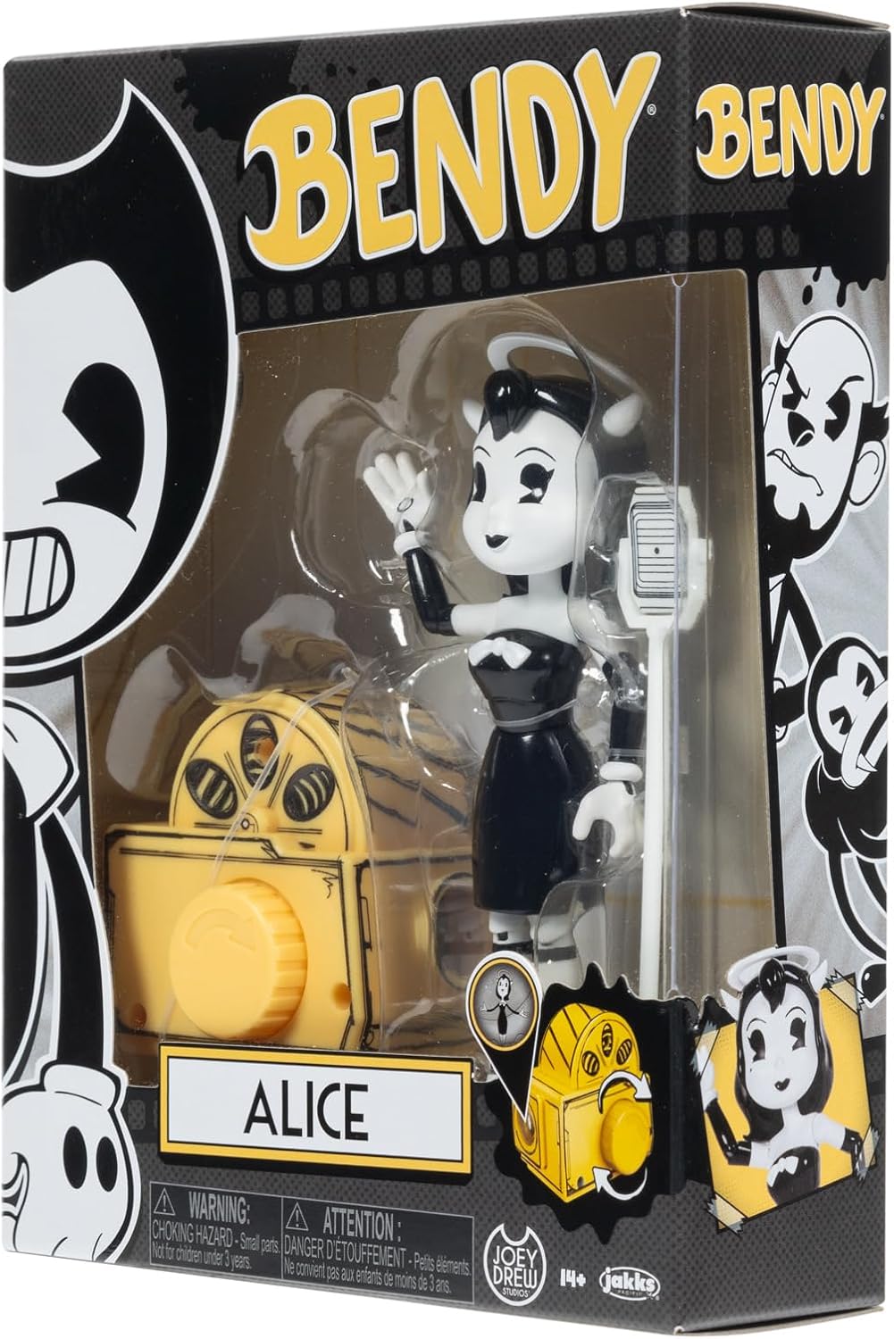 Bendy and The Ink Machine 5" Alice with Microphone & Projector Wave #3 Action Figures
