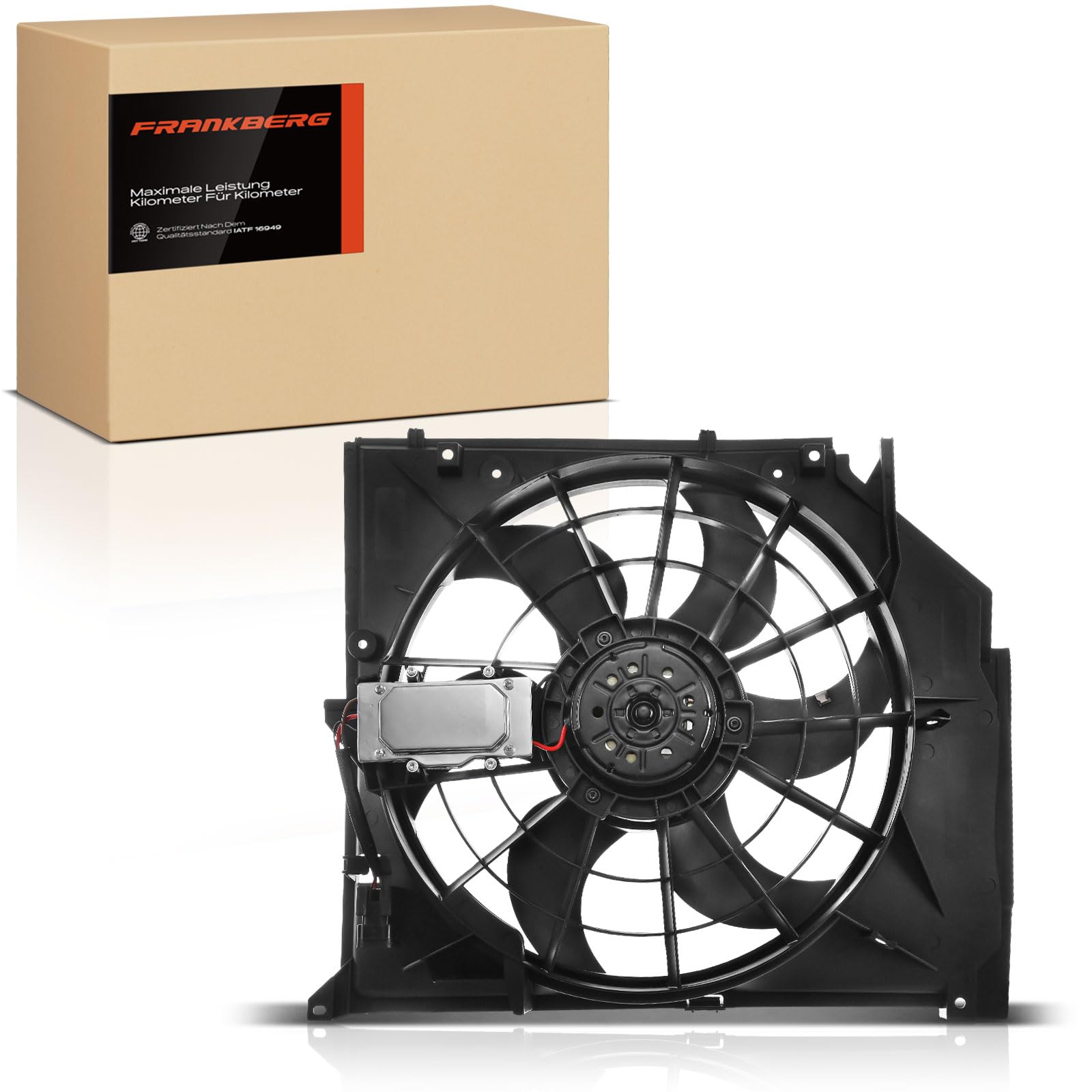 Eléctrico Ventilador Enfriador Ventilador para 3 E46 316i 318i 320i 323i 325i 328i 330i y de 330i Cabriolet Coupe Hatchback Hatchback desde 1998-2007 17117525508