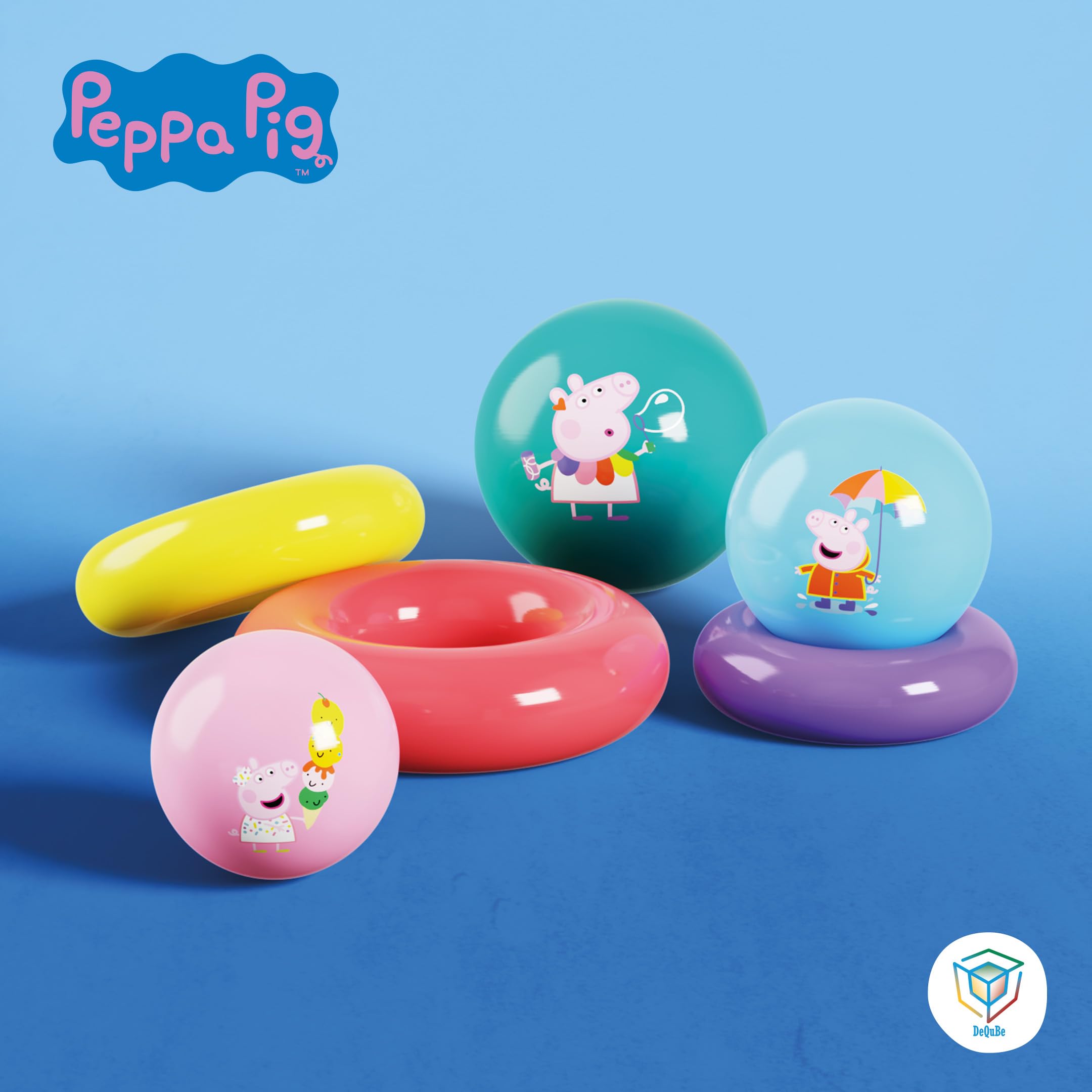 Balle Videur Peppa Pig 15 Pouces – Neuve Sous Emballage D'usine