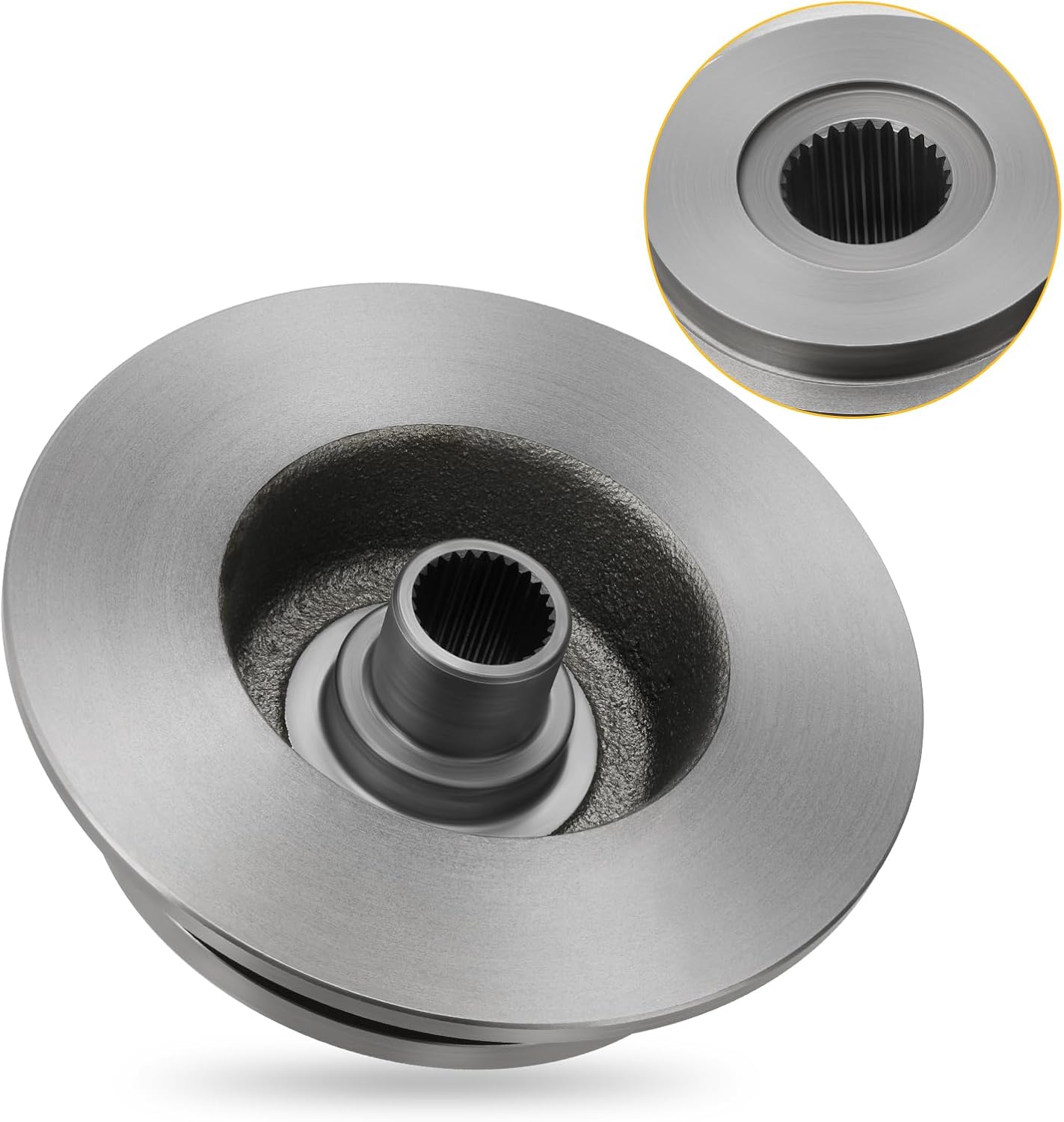 M MATI Front Wheel Brake Hub Kit for John Deere Gator HPX 615E 815E XUV Gator 620i 850D 2004-Up AM142950 M159548 M164367 M156363