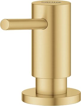 GROHE 40535GN0 Cosmopolitan Soap Dispenser, Brushed Cool Sunrise