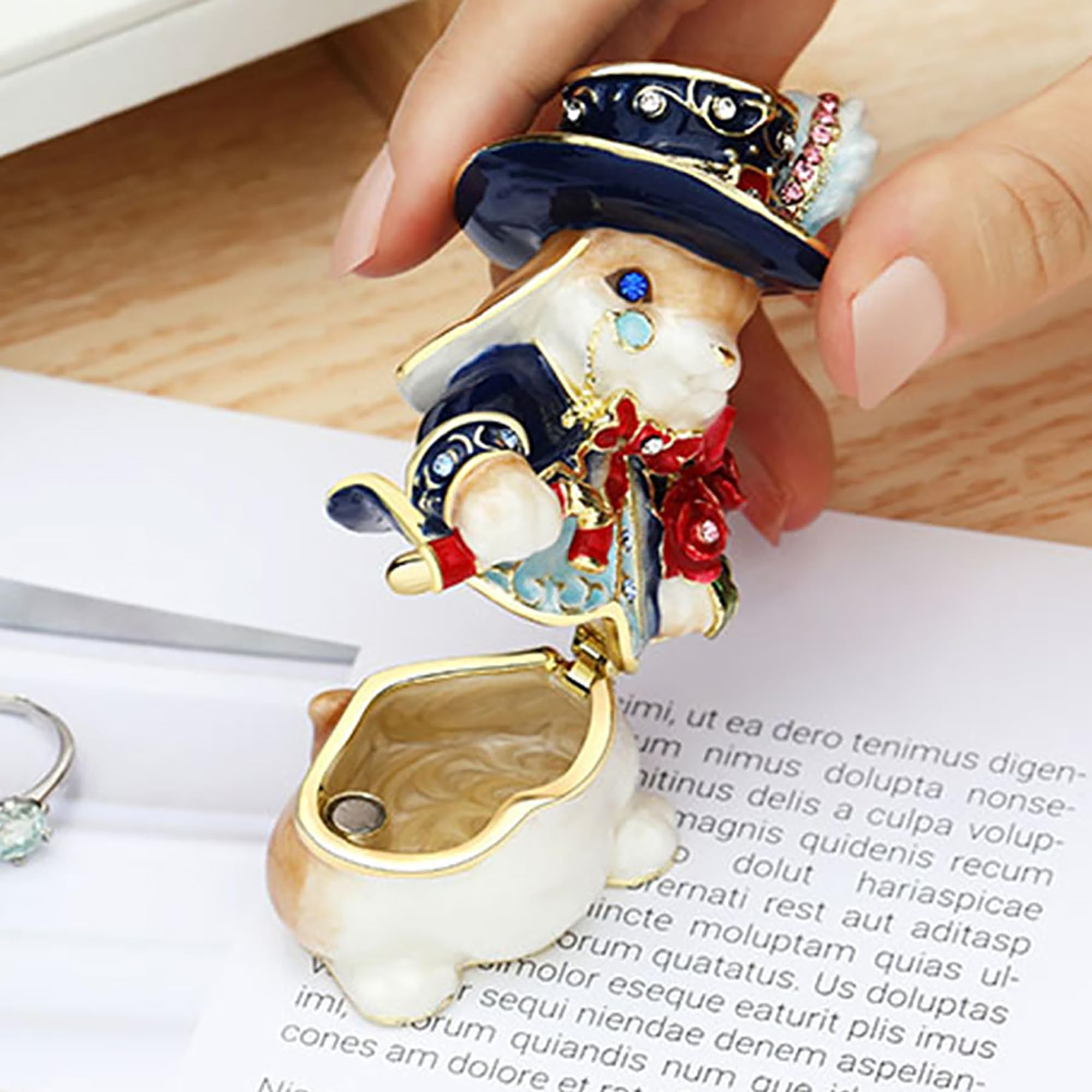 Amazon｜うさぎシリーズ うさぎ男爵 うさぎ婦人うさぎ婦人（春色