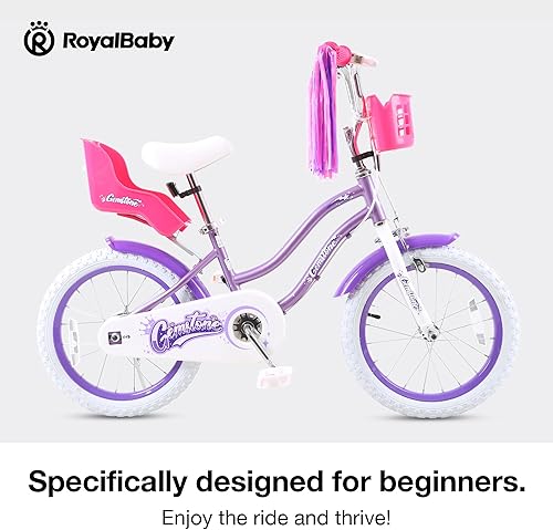 Miniatura 111 de Chipmunk Kids Bike 12 14 16 18 Inch Bicycle with Training Wheels Beginners Boys Girls Ages 3-10 Years Multiple Colors Rosa