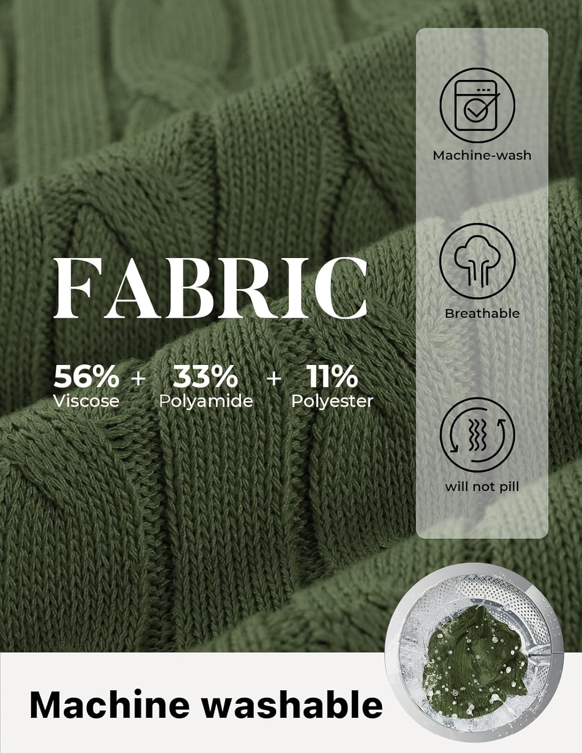 PJ PAUL JONES Mens T-Shirts Crewneck Tee Shirt Cable Knit Tee Short Sleeve Texture T Shirt - Image 3