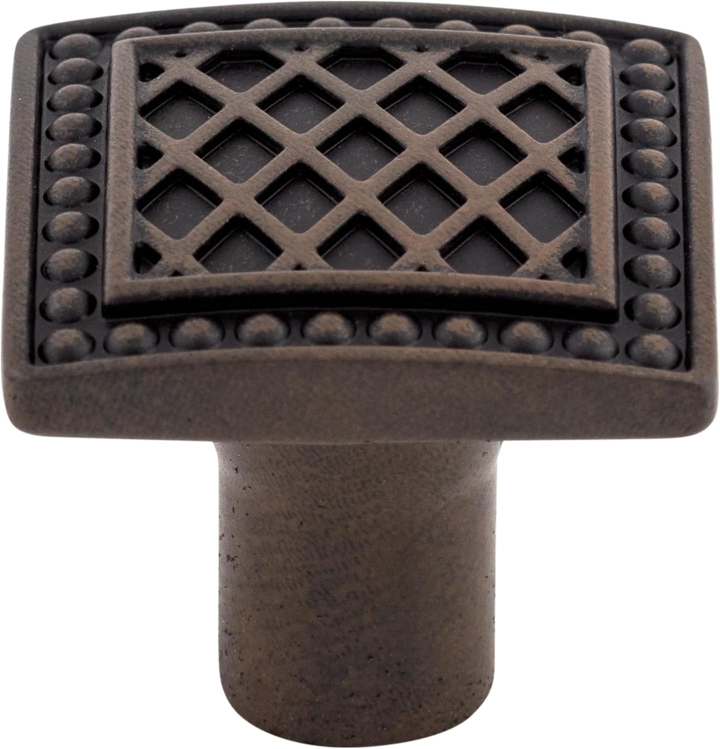 Trevi Square Knob Finish: Pewter Antique