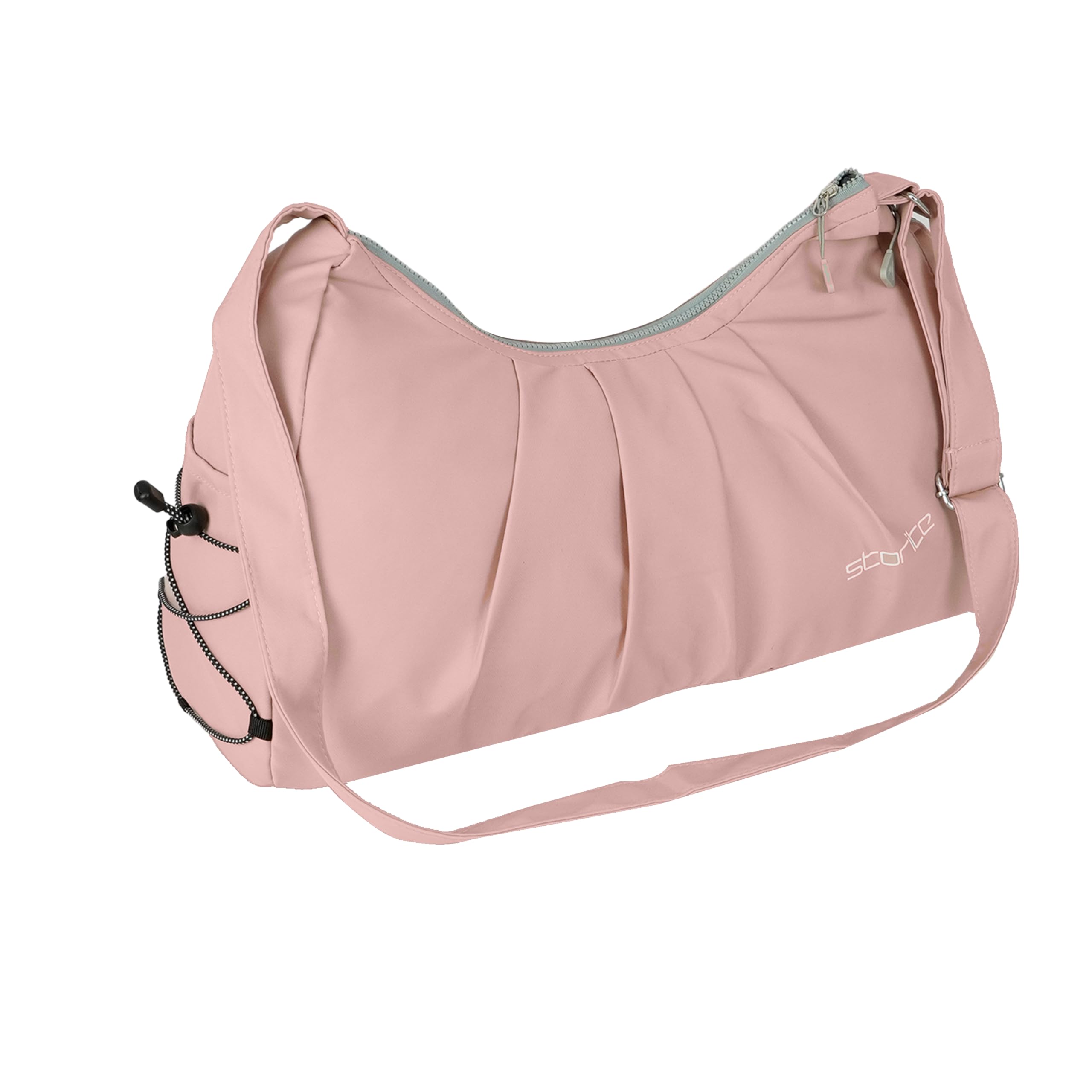 Nylon 51 Cm Imported Multi Purpose Travel Duffle Bag for Women with Dry and Wet Pocket, Lightweight Waterproof Luggage Bag with Shoe Compartment (Pink, 51 x 17 x 32 cm)