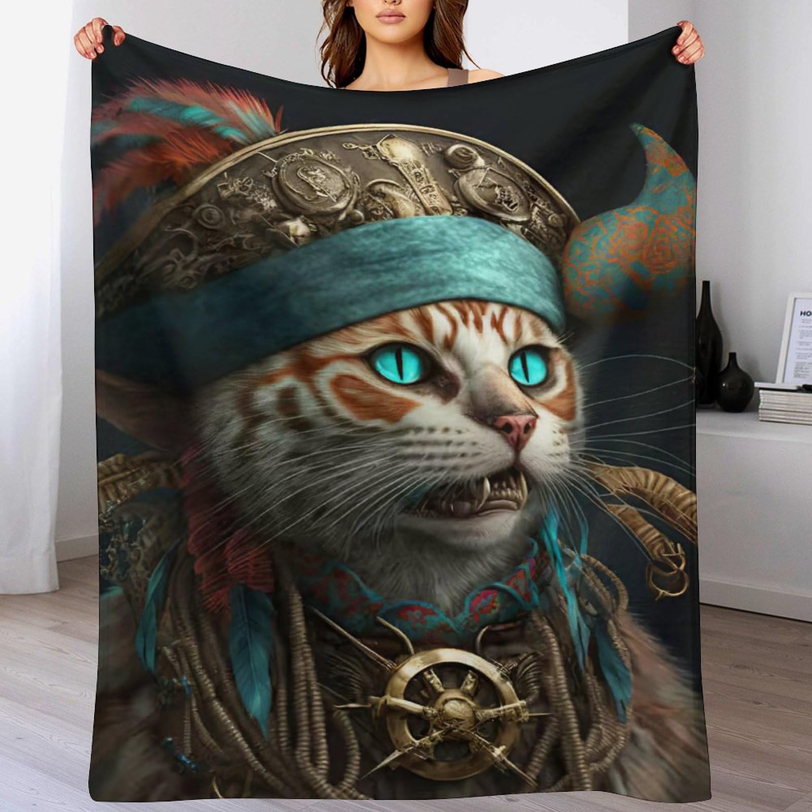 Couverture pour chat douce anti-poils pour protéger le canapé et le lit 100x130