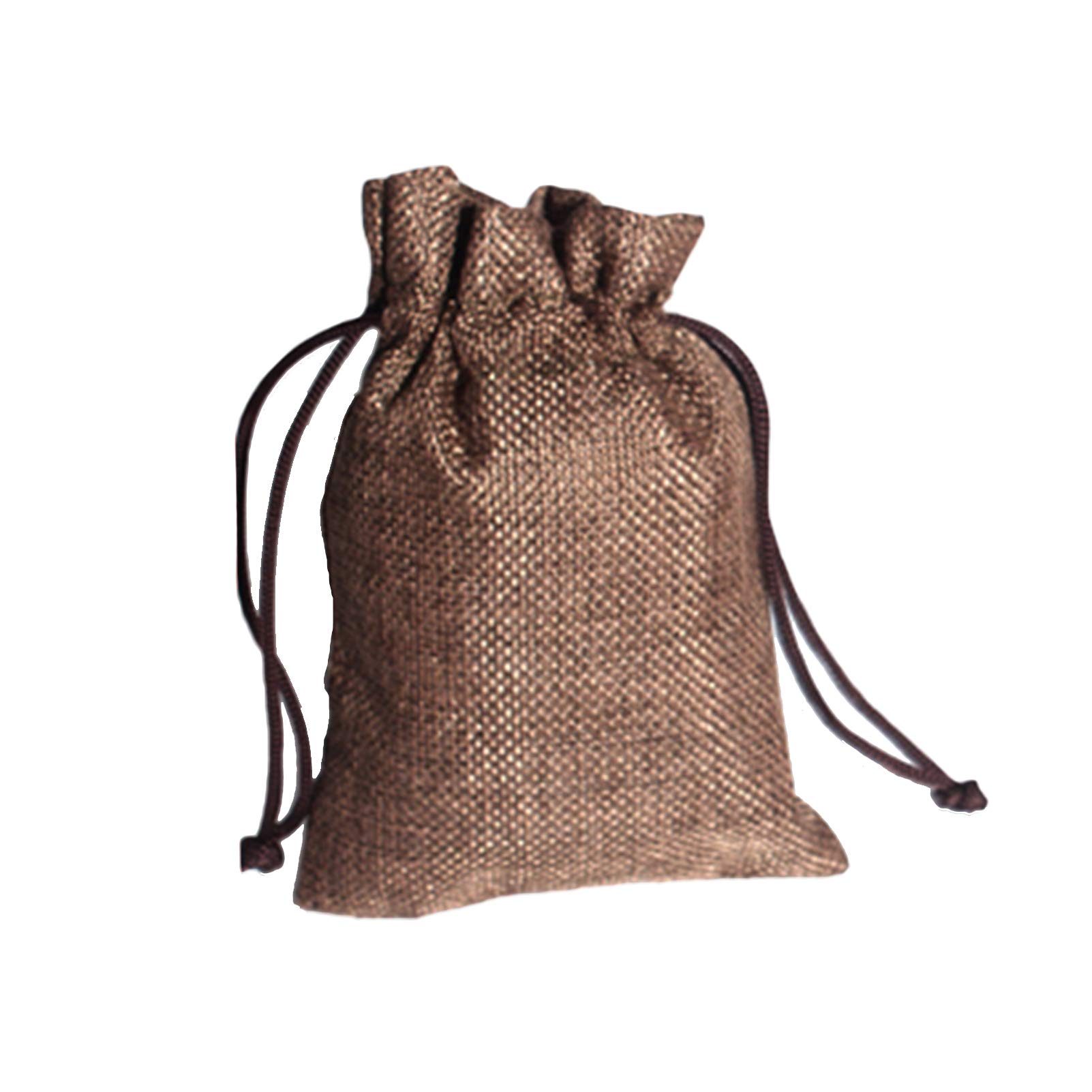 Sacs pour mariage et baptême en toile de jute pour dragées DIY