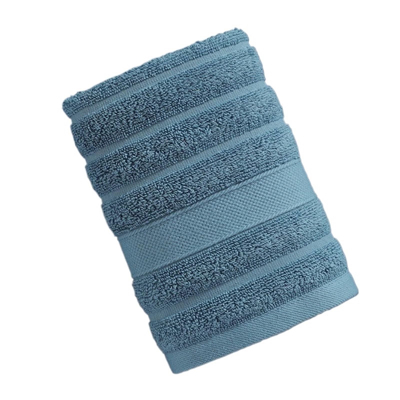 FGUJSUR Hand Towels 4pcs Hand Towel Square Face Strong Water Absorption Small Cotton Wipe Hands 35 * 35cm(4pcs Blue)