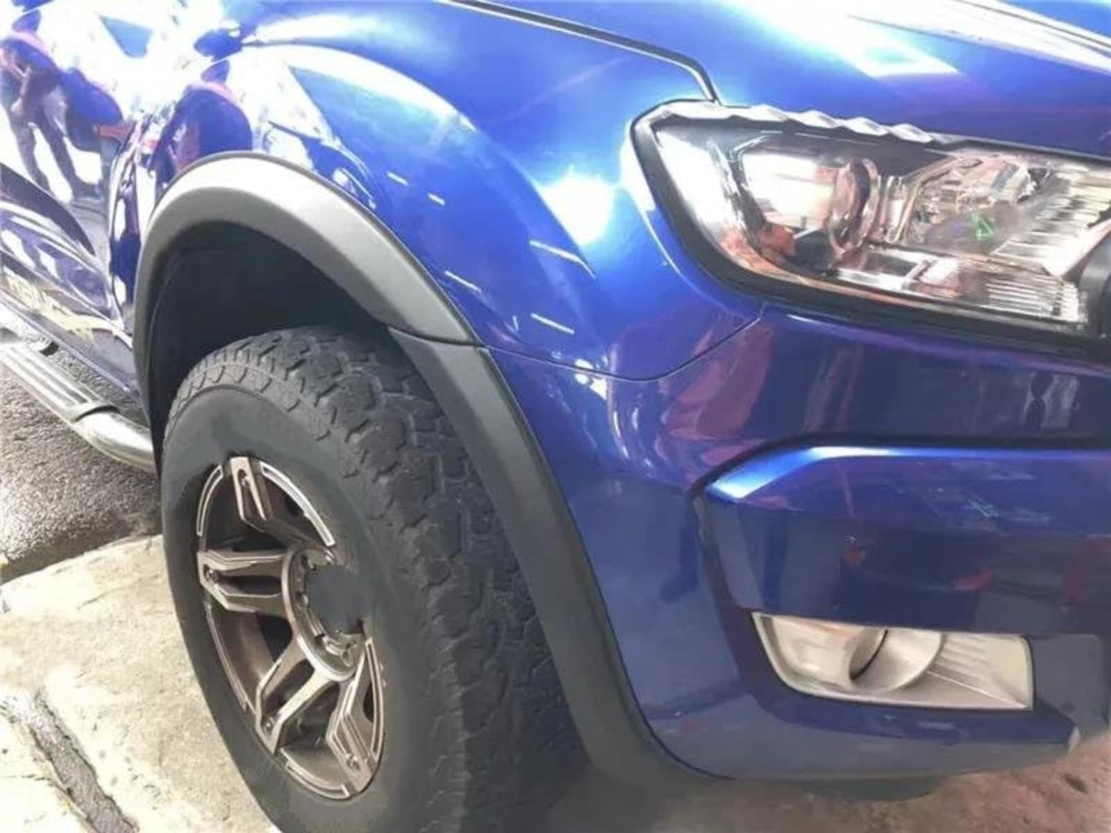 Koło samochodowe akcesoria do brwi błotniki 3.5 nadkola, dla forda, dla Ranger T6 T7 Xl Xlt, dla Wildtrack 2012-2018 nadkola automatyczne wykończenie łuków bocznych (2015 2018)