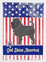 Vista 374 de Caroline's Treasures BB4243GF Bandera de jardín con texto en inglés «Merry Christmas» con texto en inglés «Merry Christmas», bandera decorativa