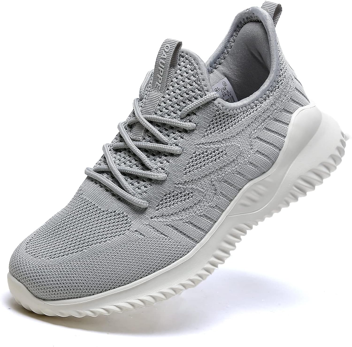QAUPPE Women's Memory Foam Tennis Shoes Lightweight Comfortable Casual Mesh Slip On Athletic Walking Sneakers