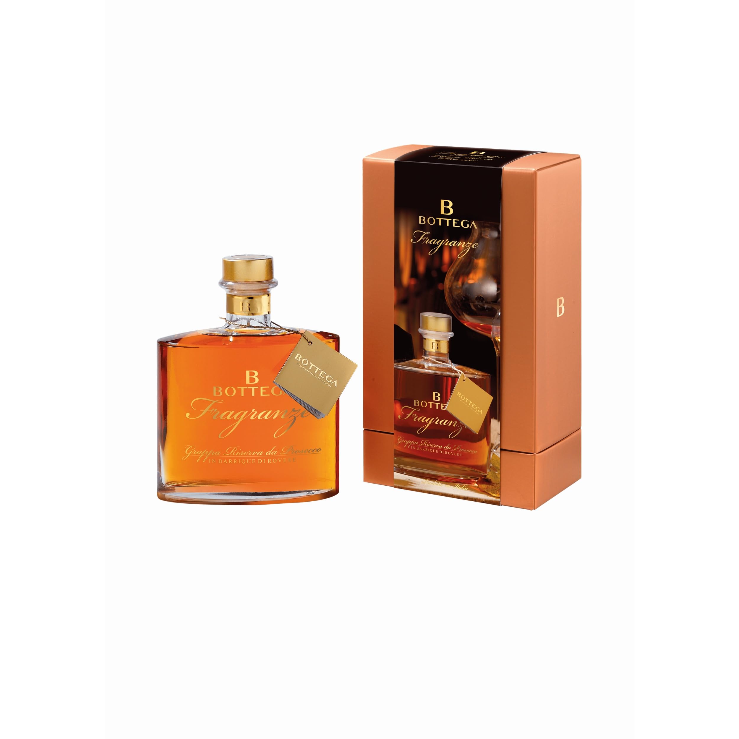 Bottega Spa Grappa Fragranze Riserva trocken Italien inkl. FeinWert E-Book (1 x 0.7 l)