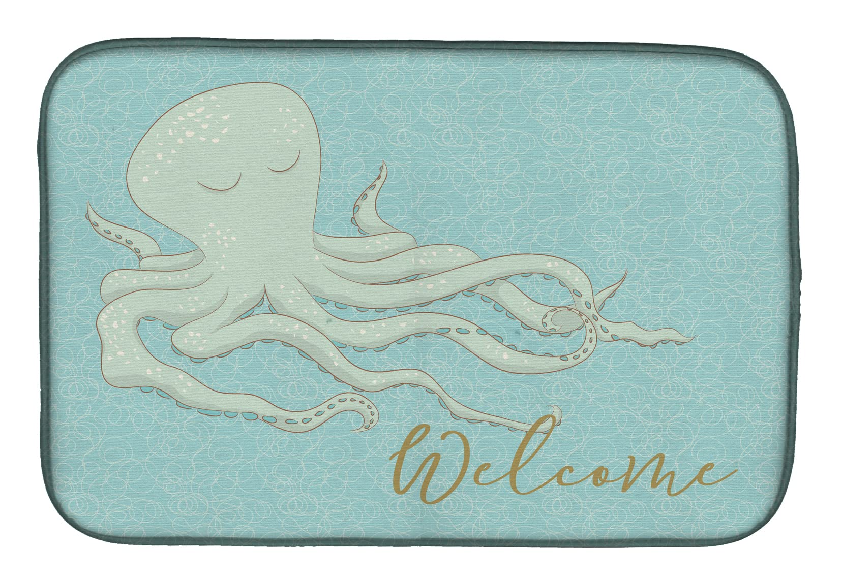 Tapis égouttoir anti-calcaire pour petits plans de travail 14x21