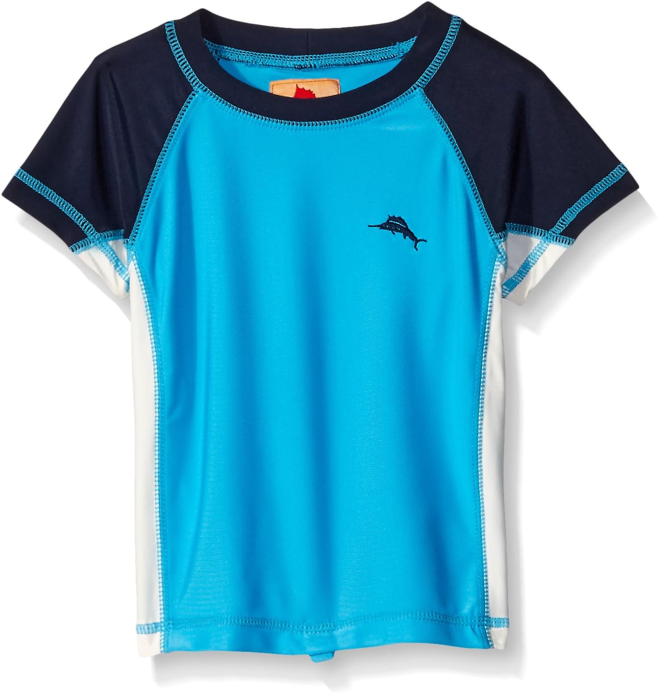 Tommy Bahama Boys' Infant Color Block Short Sleeve Swim