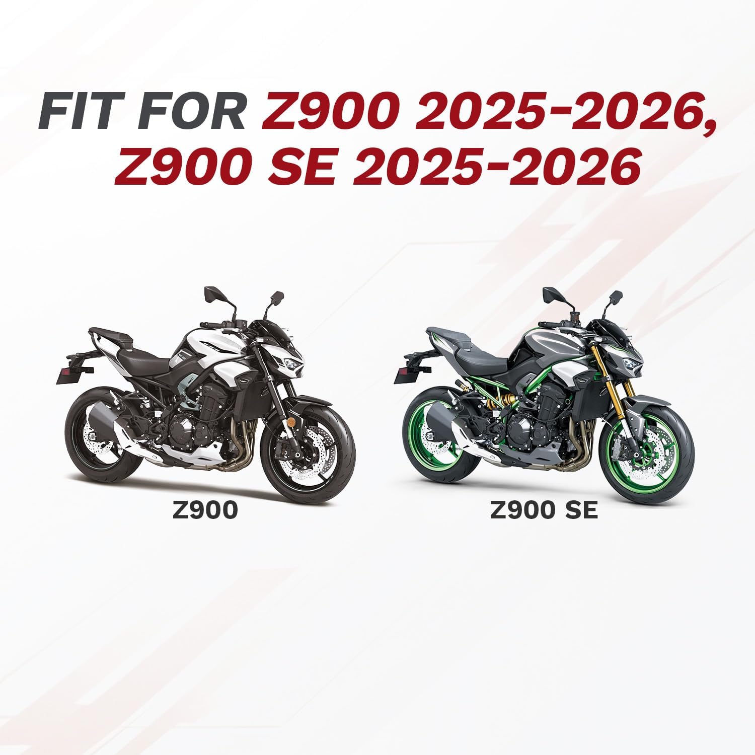 Lower Engine Belly Pan Spoiler Fairing Guard for Z900 2017-2026, Z900SE 2021-2026, Motorcycle Frame Panel Guard Chassis Shroud (Carbon Pattern)