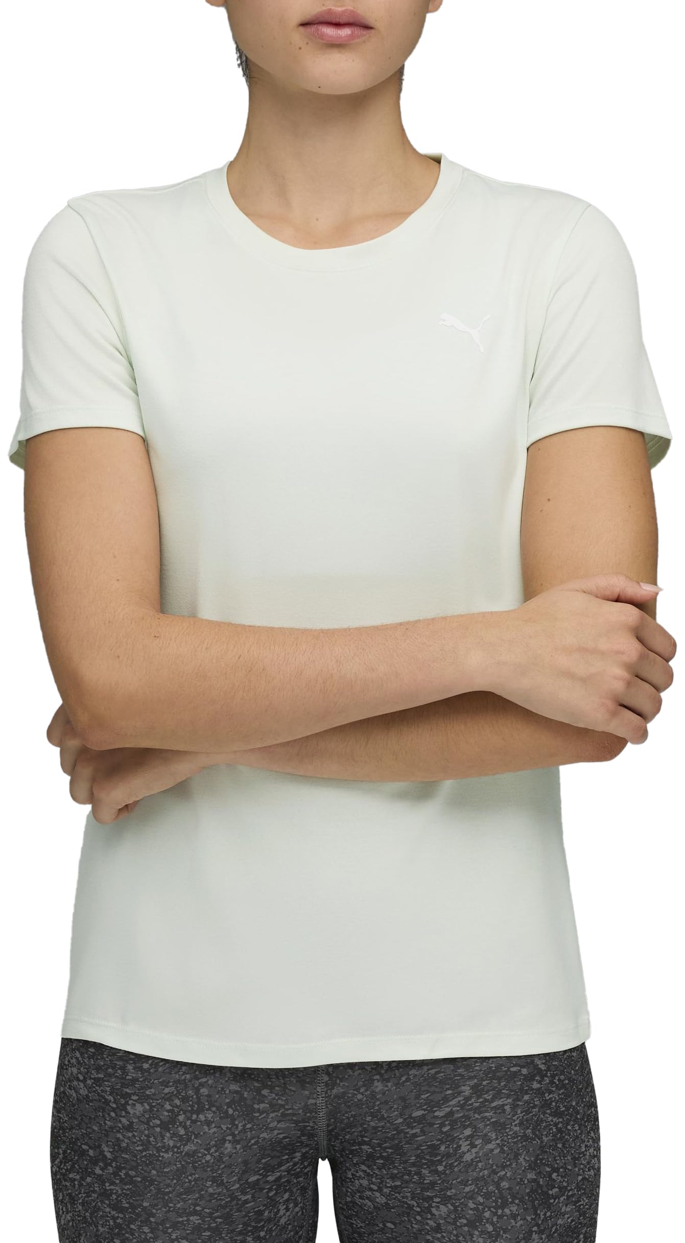 PUMA W TAD Essential Heather Tee