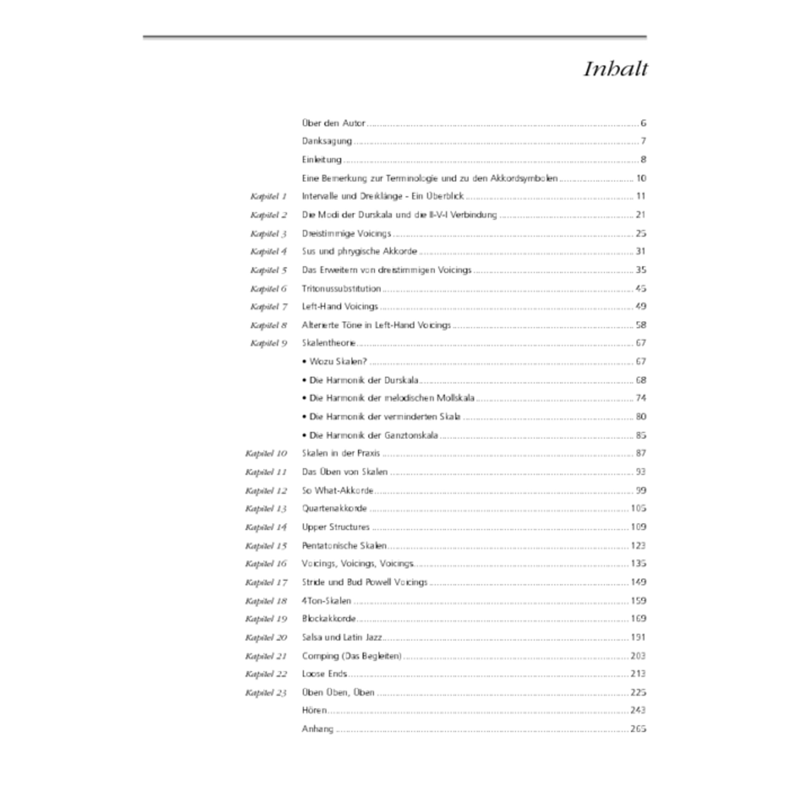Das Jazz Piano Buch: Klavier. Lehrbuch.