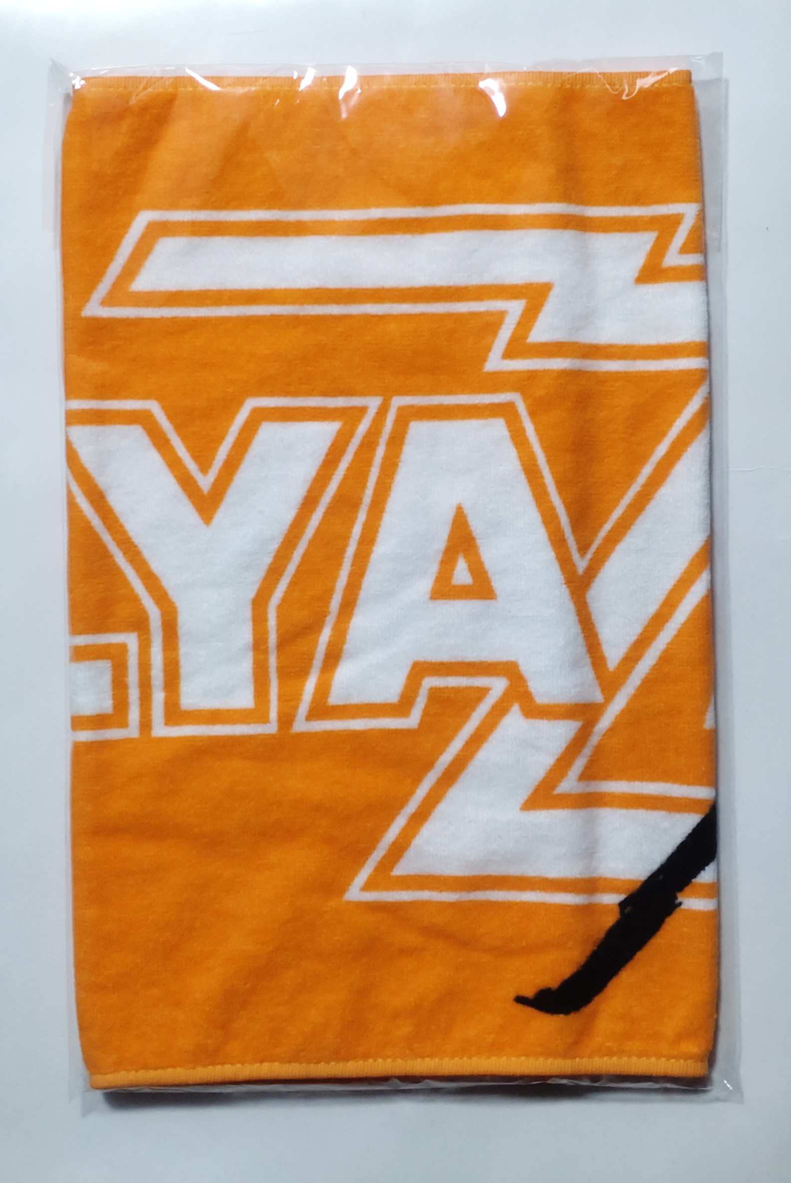 Amazon.co.jp: 矢沢永吉 FT フェイス タオル 48 (ロゴフデ)オレンジ