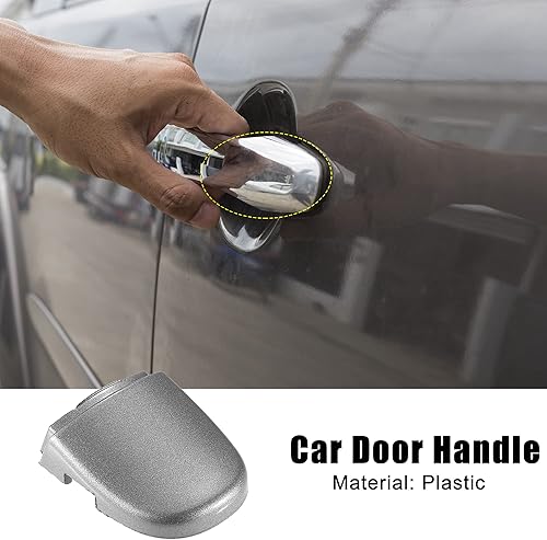 Miniatura 2 de ACROPIX Tapa de repuesto para manija de puerta delantera izquierda para Volkswagen Jetta, 1 unidad, tono plateado