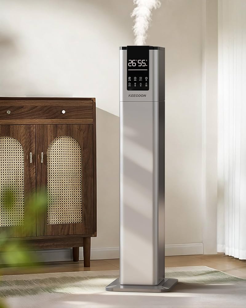 Amazon.co.jp: KEECOON 加湿器 スチーム式 大容量13L 100℃高温除