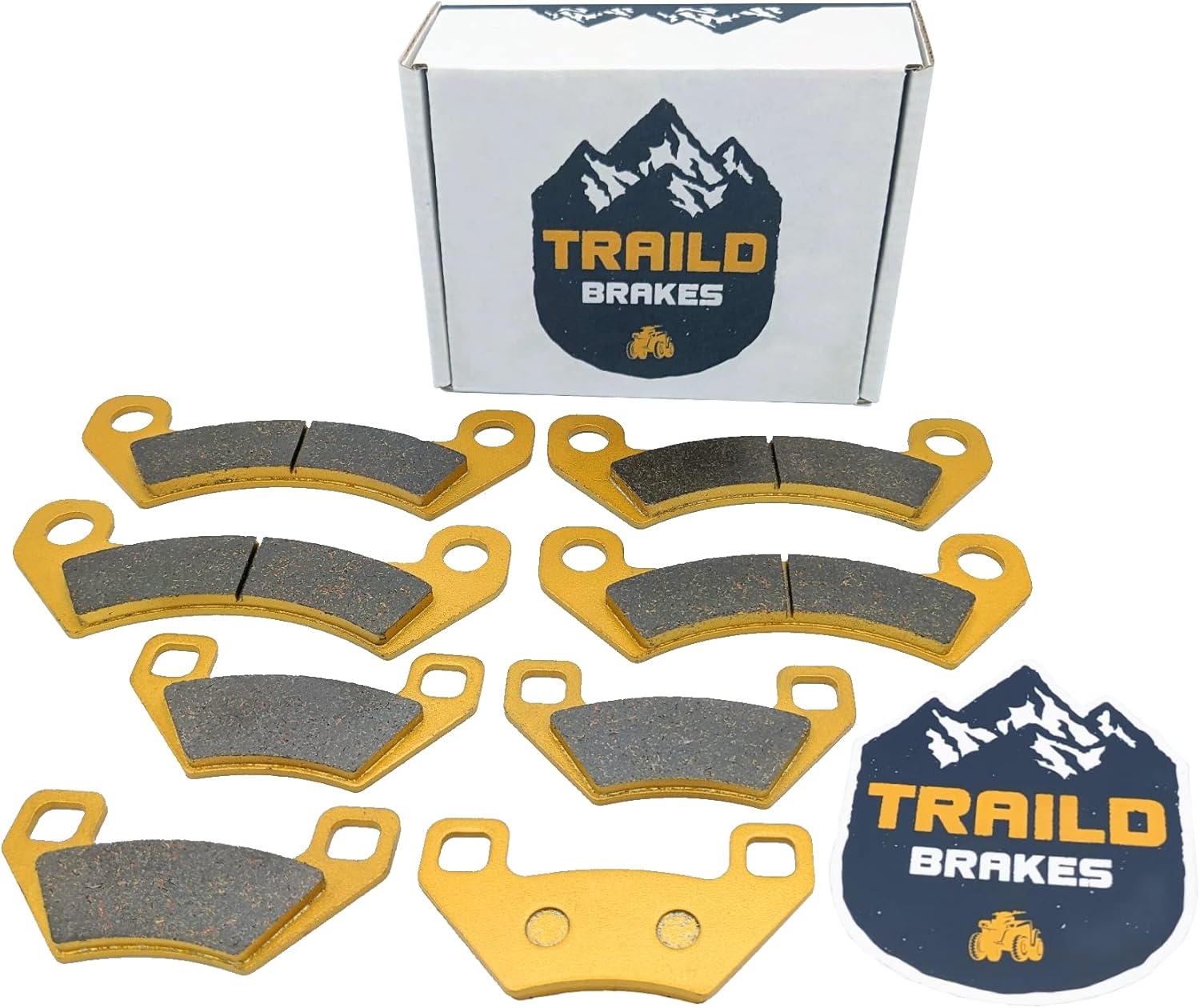 Traild Arctic Cat Wildcat X/Wildcat 4 X 2013-2018 Ceramic Brake Pad Set Front & Rear