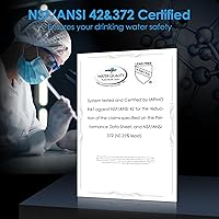 Vista 4 de Waterdrop Filtro de agua para debajo del fregadero AS13 y sistema de filtro de agua para debajo del fregadero Waterdrop 15UA