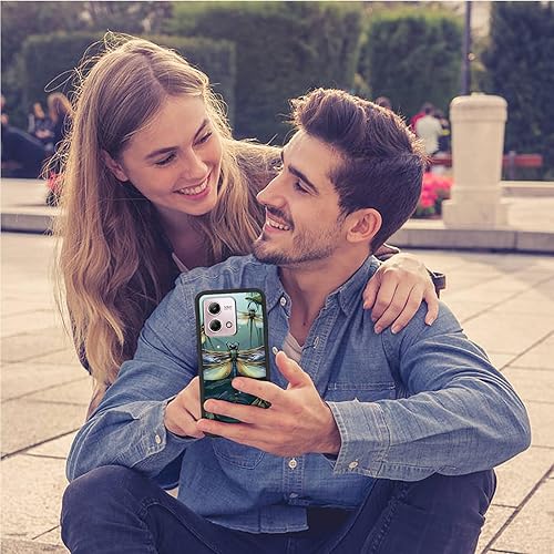 Miniatura 6 de Funda delgada para Moto G Stylus 4G (2023), para Moto G Stylus 4G 2023 TPU Bumper Funda con diseño de libélula funda de silicona de goma suave para