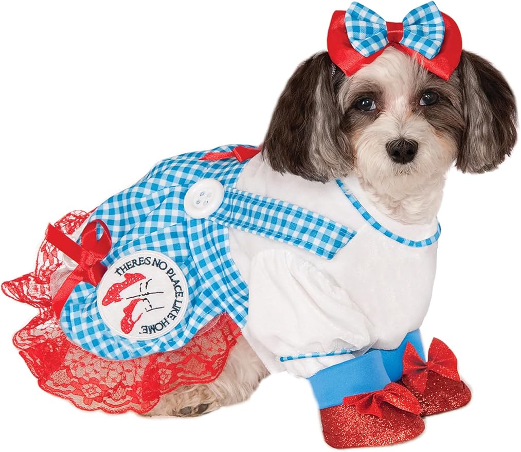 Disfraz de Dorothy de El Mago de Oz para Perros o Gatos Rubies Talla L miniatura 2