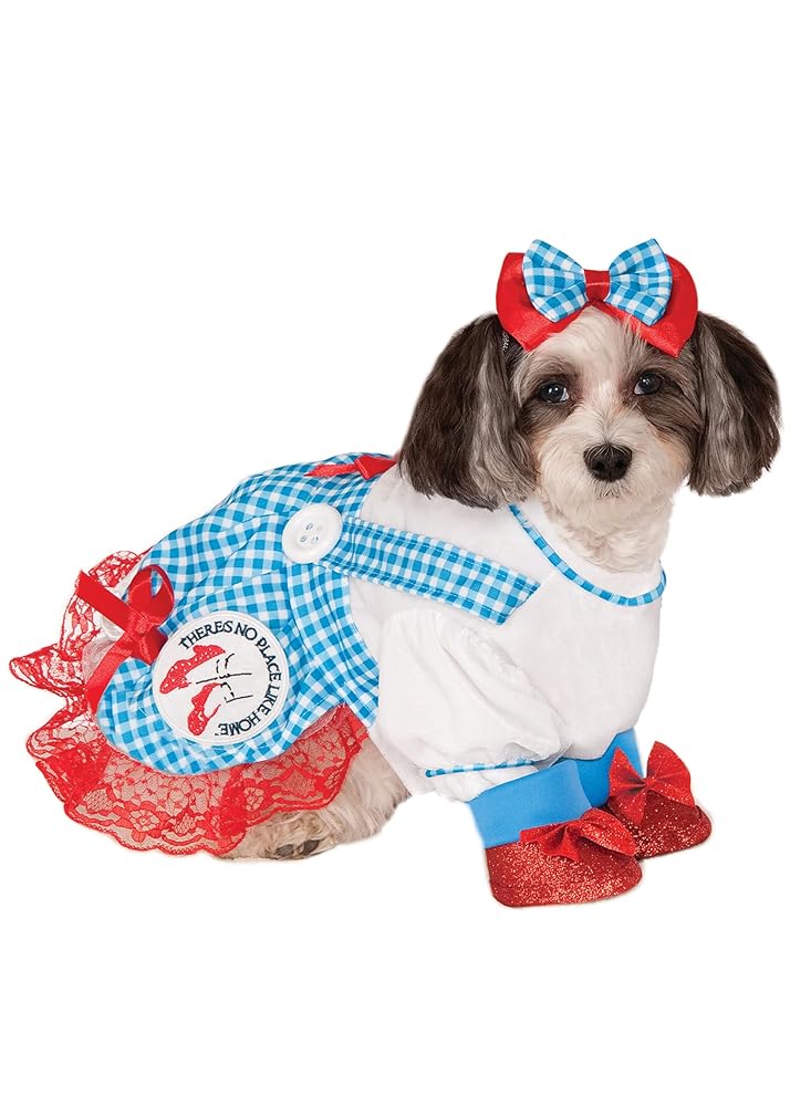 Rubies Medium The Wizard of Oz Dorothy Pet Costume thumbnail 2