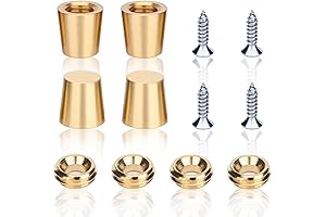 Brass Cutting Board Feet & Furniture Feet