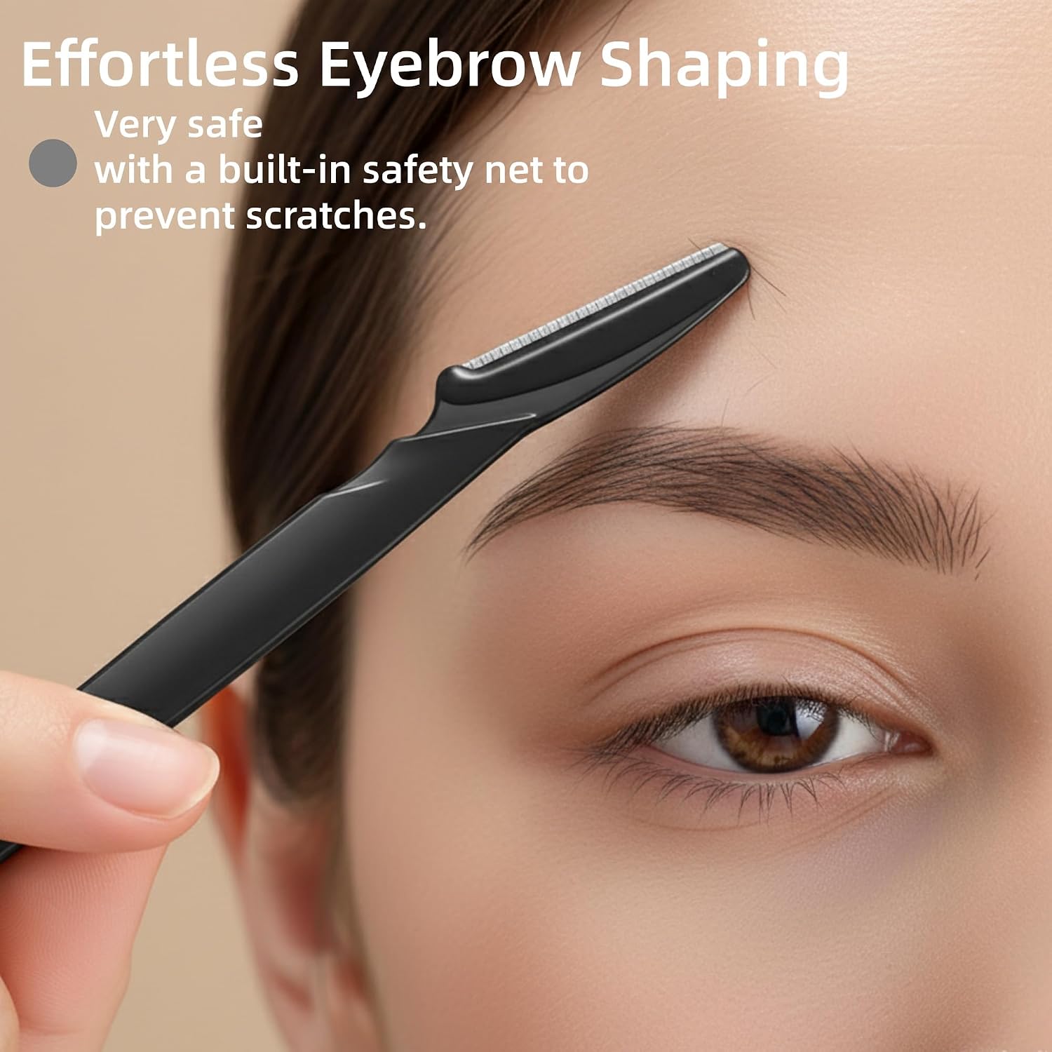 20-Pack Eyebrow Razors and Face Shavers for Women and Men – 4 Colors Facial Hair Trimmers with Safety Mesh Blade & Protective Cover, Gentle Dermaplaning Exfoliator for Smooth Skin