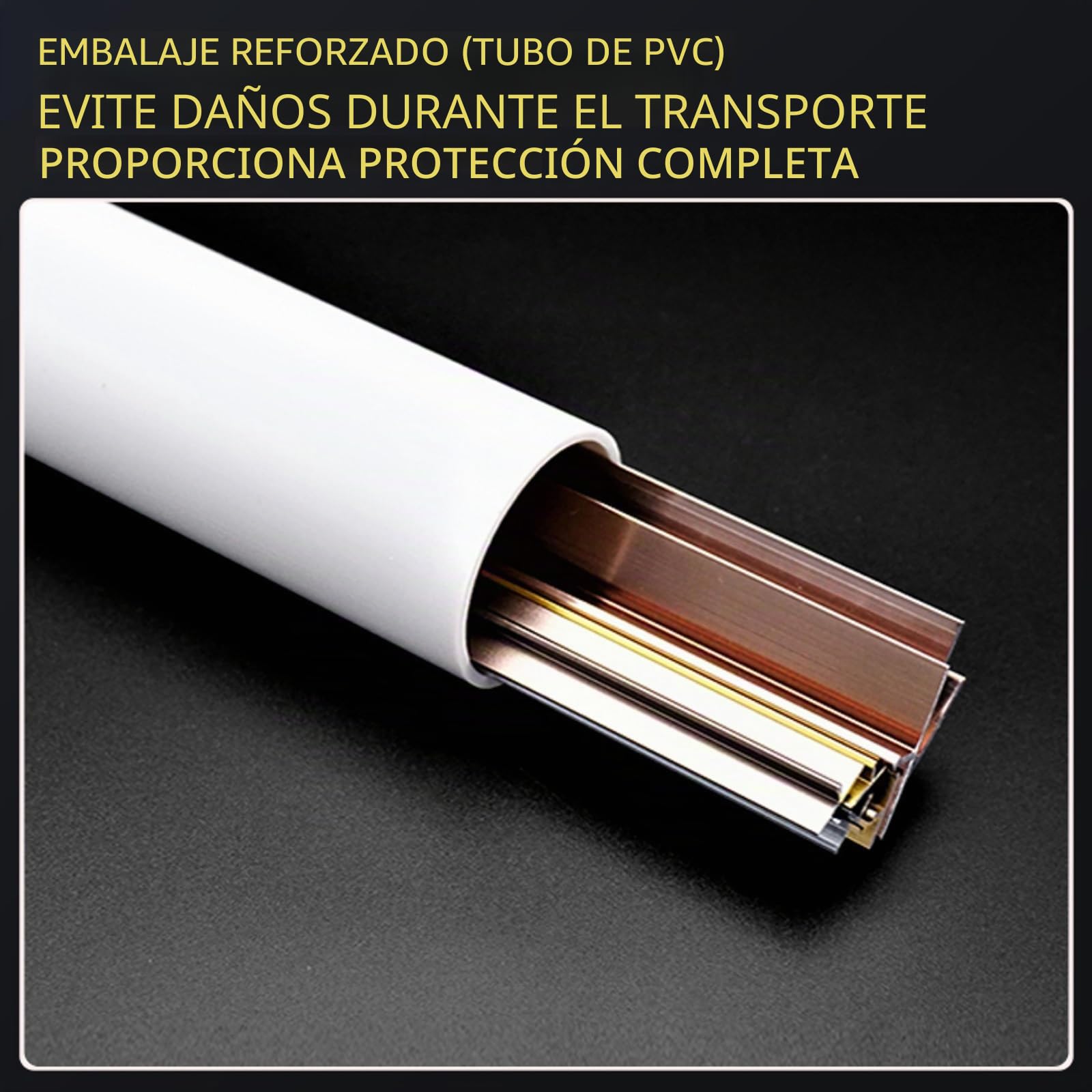 3 Piezas De Tira De Transición Para Piso De Madera, Perfil En T De 90cm, Ángulo Ajustable, Kit De Moldura Para Borde De Puertas Y Suelos, Fácil Instalación, Perfil De Aluminio(Gold,Breite 6mm)
