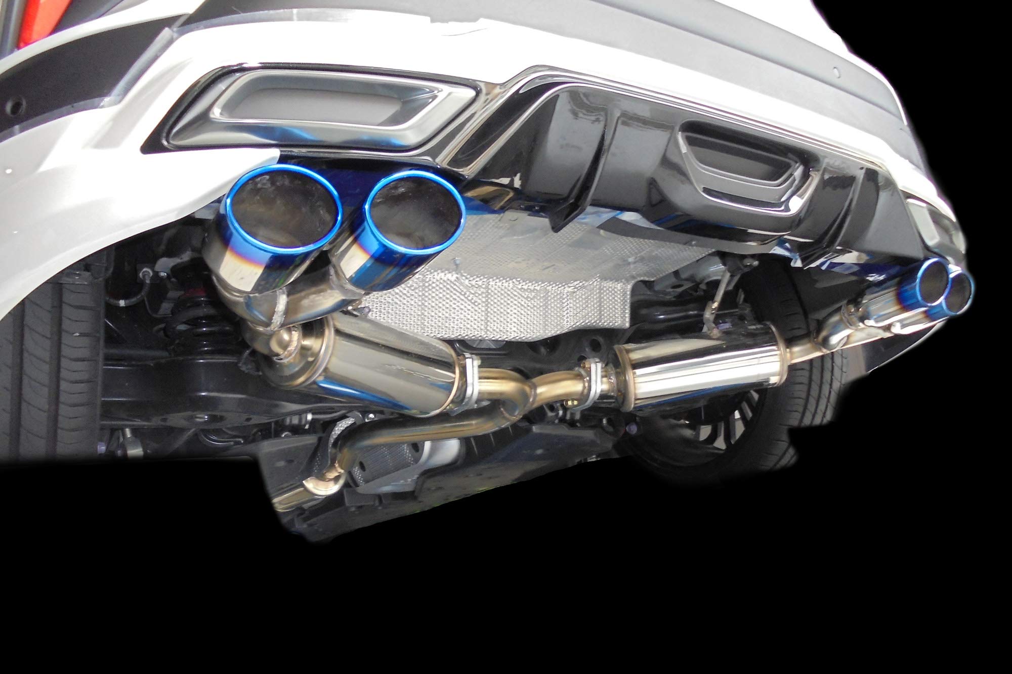 久保さんC-HR ブリッツ ニュルスペック4本出しマフラー BLITZ