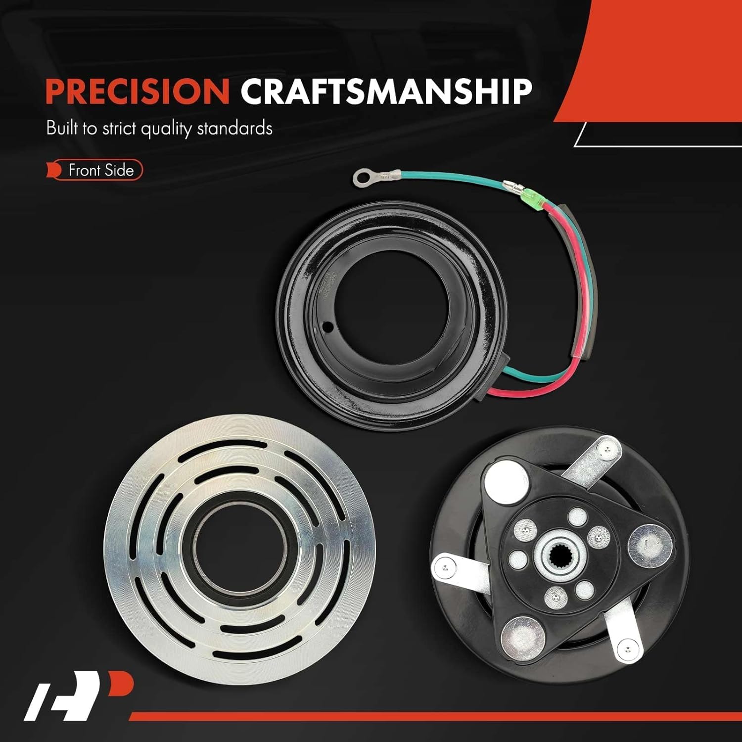 A-Premium A/C Compressor Clutch Kit Compatible with Honda Civic 1.8L 2006-2011