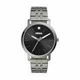 Lux Luther Three-Hand Smoke Stainless Steel Watch